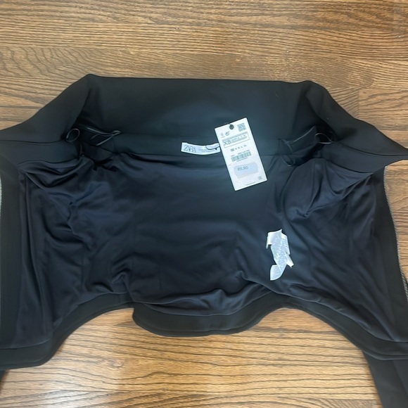 ZARA LIMITED EDITION off the shoulder Blouse Black Size XS New With Tag - Picture 13 of 16